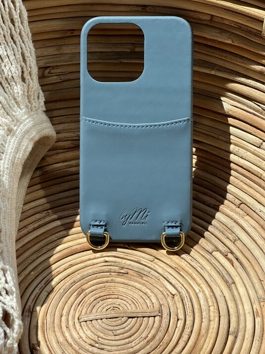 iPhone Case - Pocket blau